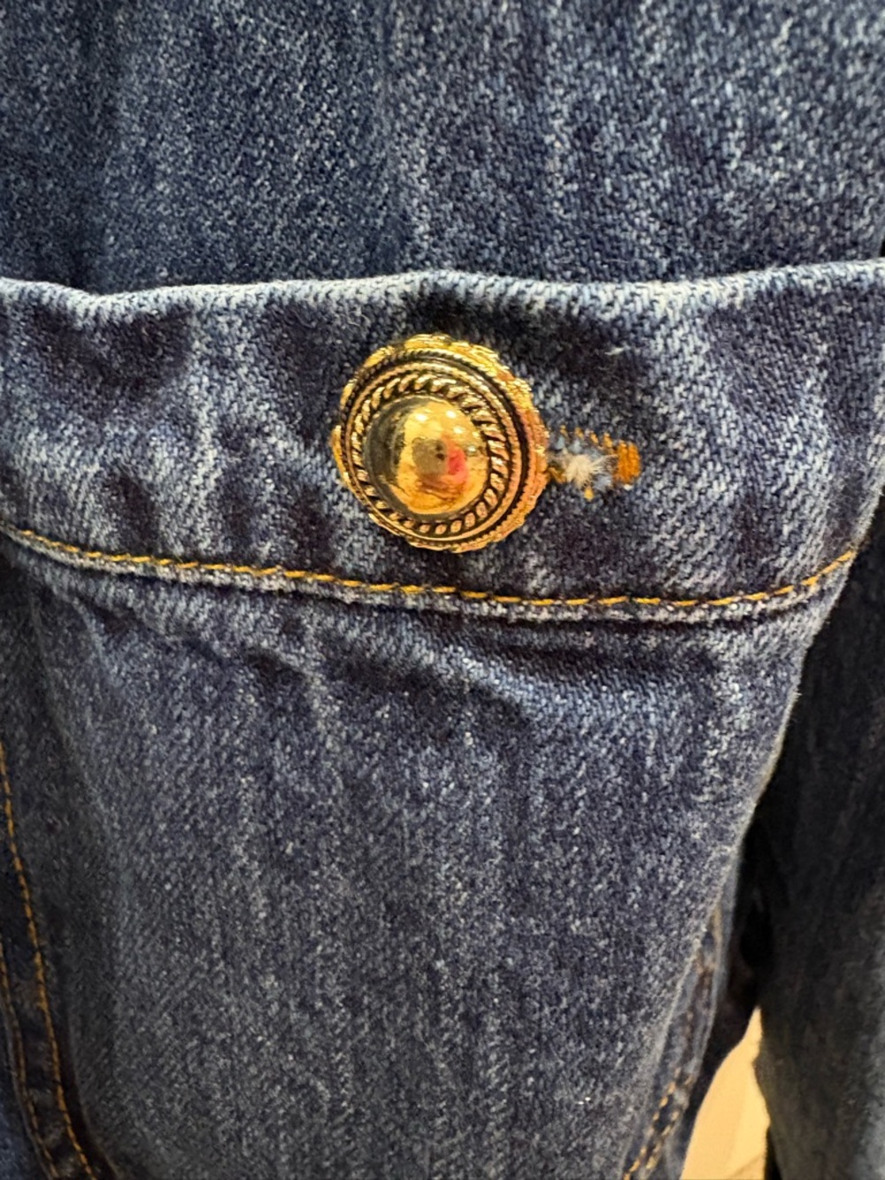 entro Dark Blue Denim Jacket - Picture 5 of 6